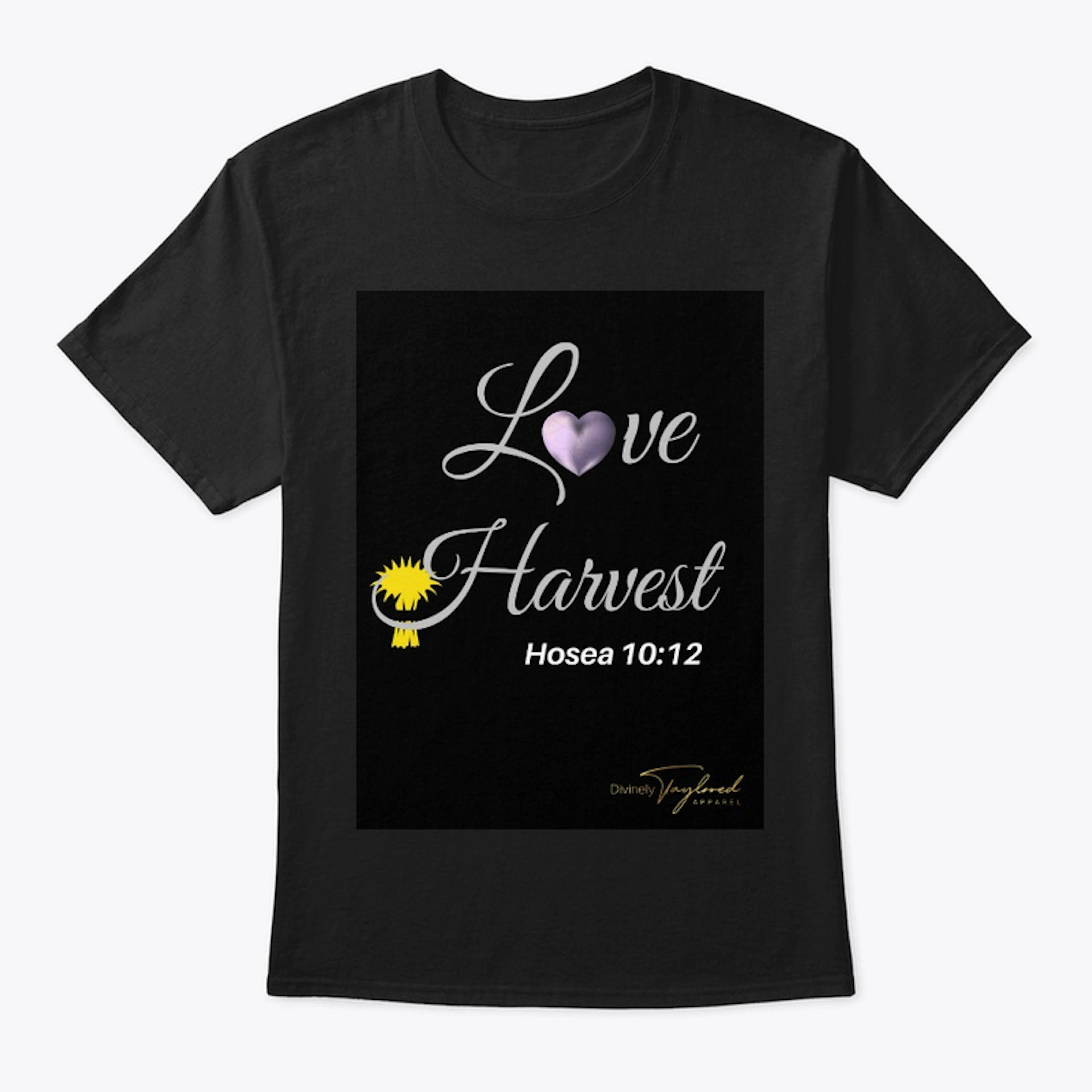 Black Love Harvest Scripture T-Shirt