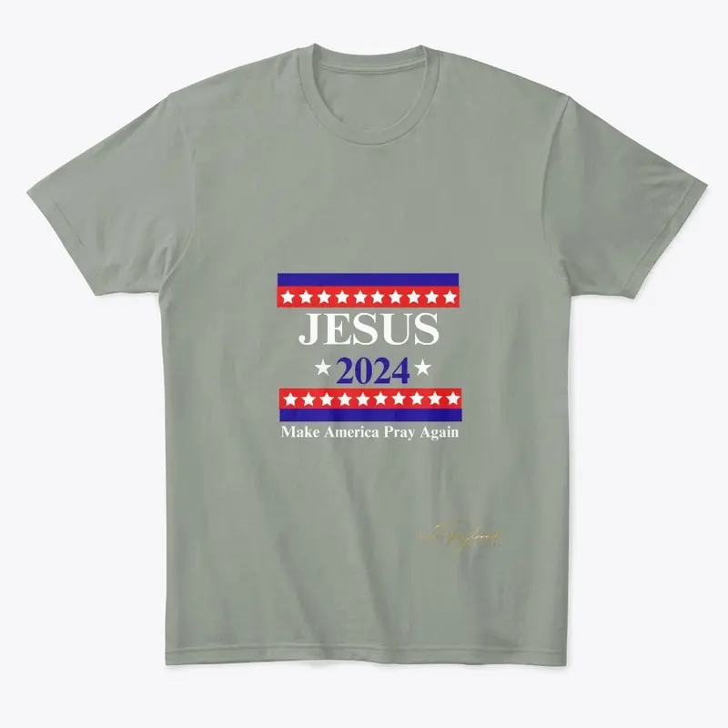 Patriotic Christian Shirt - Jesus 2024